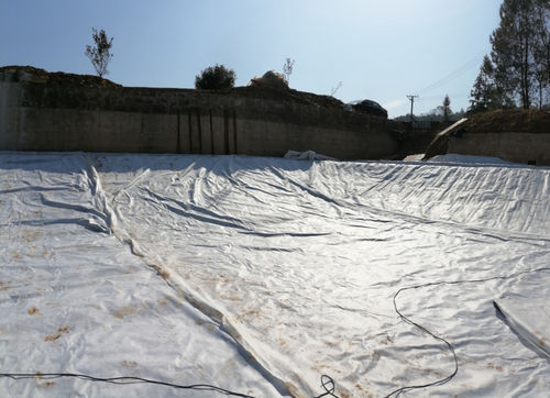 Latest company case about Reservoir anti-seepage in Loudi City, Hunan Province