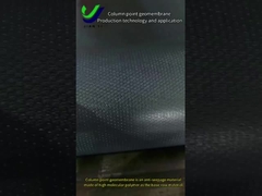 Easy Construction Laying Textured and anti-slip  Geomembrane 1.0mm-2.5mm for Slop application