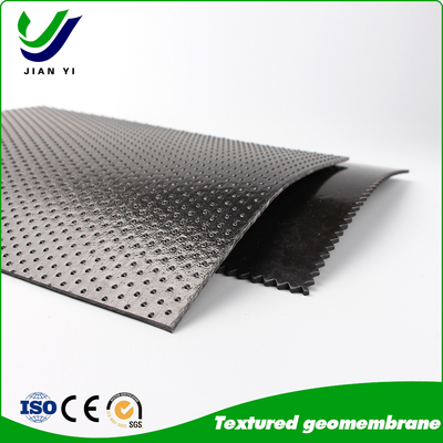quality  Easy Construction Laying Textured and anti-slip  Geomembrane 1.0mm-2.5mm for Slop application factory
