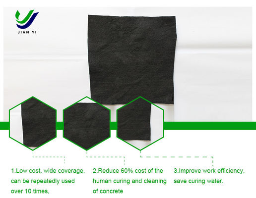 Customized Geo Drainage Fabric 100gsm For Precast Concrete Curing