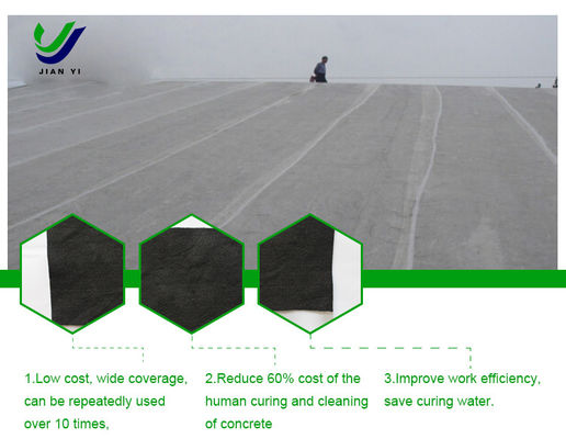 Customized Geo Drainage Fabric 100gsm For Precast Concrete Curing