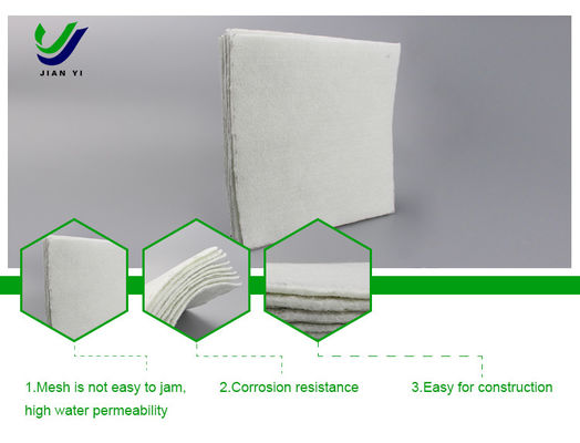 Custom Staple Geotextile Material For Slope Protection And Landfill Engineering
