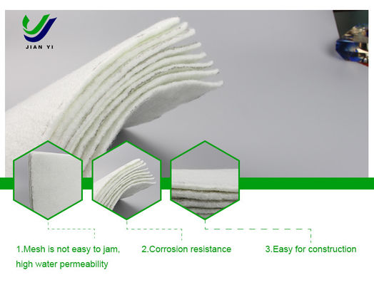 Staple Geotextile Separation Fabric For Landfills And Sewage Treatment Plants