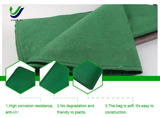 Needle Punched Non Woven Geo Bag Anti Corrosion Aging Resistant