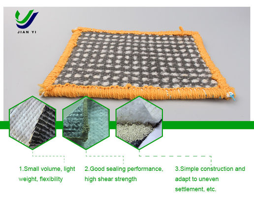 Customized Bentonite Geosynthetic Clay Liner For Underground Building Anti Seepage