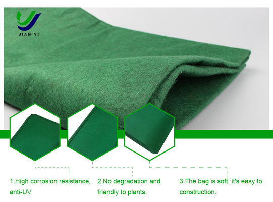 PP Or PET Geotextile Fabric Bags Lightweight Erosion Resistant