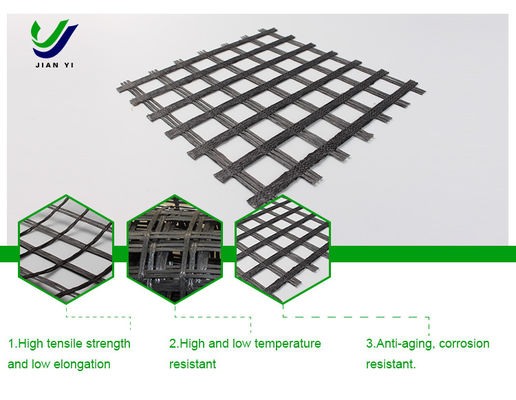 Fiberglass Geogrid To Alleviate Reflection Cracks On Semi Rigid Asphalt Pavement