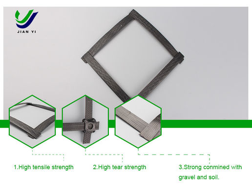Steel-Plastic Geogrid Can Resist Acid Alkali And Oil Erosion
