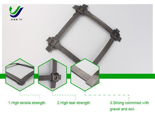 Steel-Plastic Geogrid Is Suitable For Strengthening The Roadbed Of High Grade Highway
