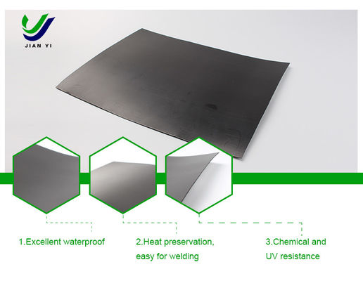 Landfill HDPE Geomembrane 1.5 mm For Anti Seepage Applications