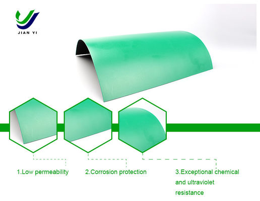 High Impermeability HDPE Smooth Geomembrane Corrosion Resistant For Landfills