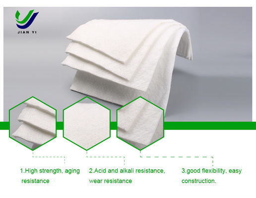 Acid And Alkali Resistant High Strength Geotextile In Landfill Tailings Ponds