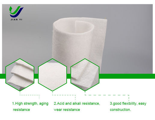 UV Resistance Long Fiber Geotextile With Chemical Resistance And Impermeability