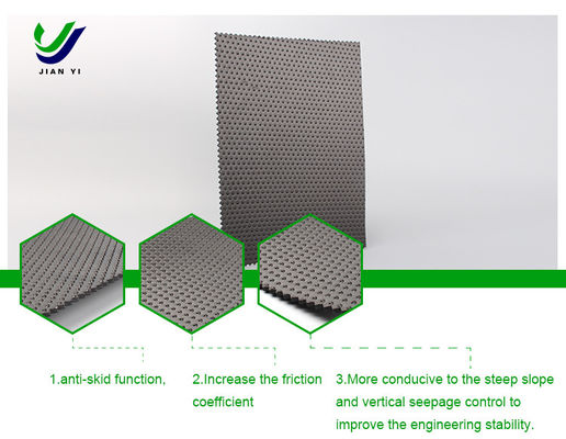 Rough Textured HDPE Geomembrane 1.5 Mm Black For Enhanced Impermeability