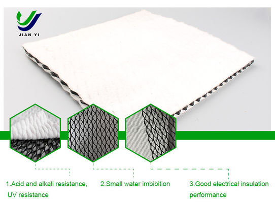 200g/6.3mm/200g Drainage Geonet For Complete Anti Filtration Protection