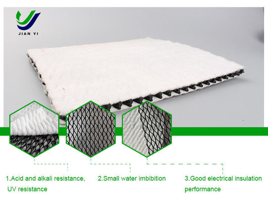 3D Composite Drainage Geonet 2m-6m Width For Groundwater Drainage