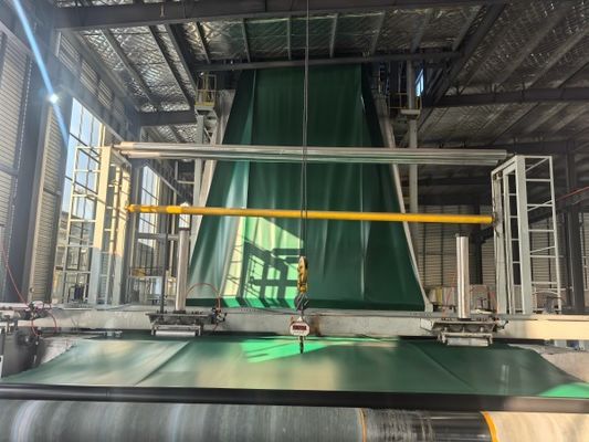 Long-Lasting Solution Black and Green HDPE Smooth Geomembrane s Excellent Aging and UV Resistance