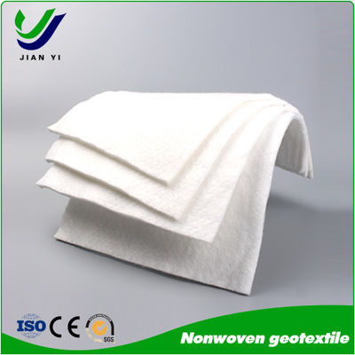 PET Polyester Chips Nonwoven Geotextile for Tailings Ponds and Landfills Width 1m-6.6m Breaking Strength KN/m ≥ LD/TD 4.5-40
