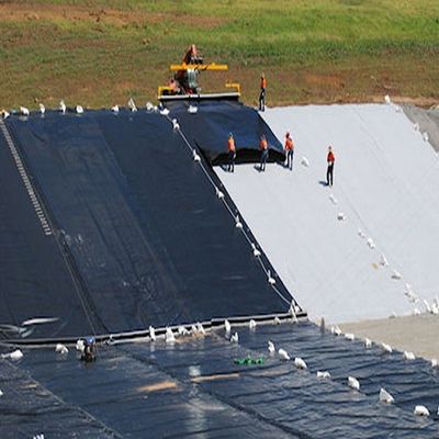 Anti Sliding And Erosion HDPE Textured Geomembrane With Column Point Structure