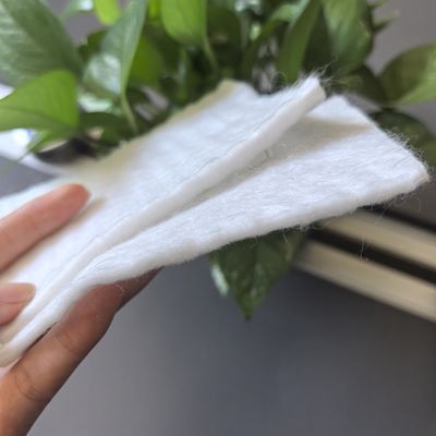 Long Fiber Needle Punched Geotextile for Landfill and Tailings Pond Engineering PET Polyester Chips Width 1.0m-6.6m