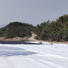 Separation Function Nonwoven Long-Filament Geotextile Width 1m-6m for Mining Landfill Applications