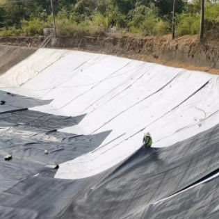 Separation Function Nonwoven Long-Filament Geotextile Width 1m-6m for Mining Landfill Applications