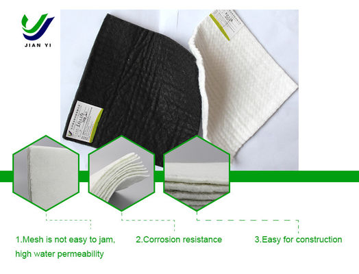 Strength Staple Fiber Geotextile For Coastal Engineering 1m To 6m Width