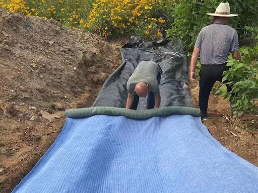 Flexible Cement Blanket 20m-50m Length 4m Width For Aquaculture & Fish Farming