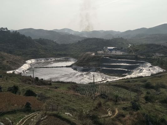 High-Density Polyethylene HDPE Geomembrane Chemical Resistance Leak Prevention for Tailings Storage Facilities