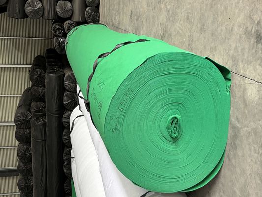 Needle-Punched Nonwoven Short-Fiber Geotextile with Superior Permeability Precision Filtration & Vegetation Resistance