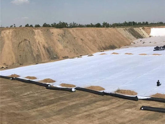 Road Construction Nonwoven Geotextile Durable Reinforcement with Superior Performance and Long-Fiber Design Length 50m-200m