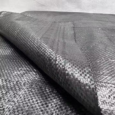 Excellent Filtration and Drainage Black Polypropylene Woven Geotextile