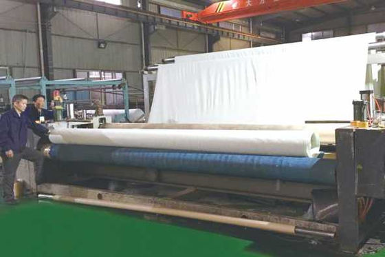 Water Containment HDPE Compound Geomembrane 0.2-3mm For Cofferdam Construction Length 50-150m