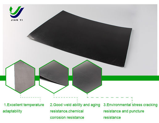 Superior Fluid Barrier & Long-Term Protection HDPE Geomembrane
