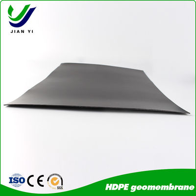Excellent Chemical Resistance HDPE Geomembrane in Black for Hot Wedge Welding Installation in Gloss Adjustment Pond Projects