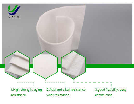 Customizable Polyester Non Woven Geotextile with Acid And Alkali Resistance and UV Resistance 70% for Infrastructure Projects
