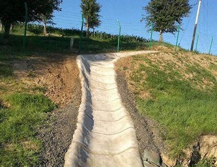 Anti-corrosion and Anti-aging Cement Blanket with 4m Width for Harsh Environment Construction