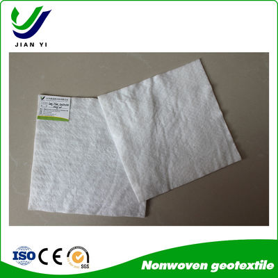 Uv Resistance White Short Fiber Geotextile Engineered Strength for Earthworks Durable and Soil Stabilization Material