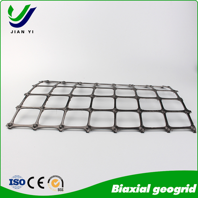 Black Steel-Plastic Geogrid Strength Reinforcement Solution with Strong Carrying Capacity