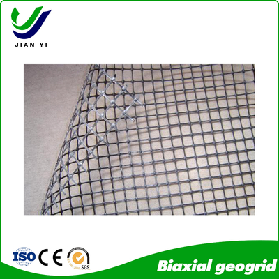 Black Steel-Plastic Geogrid Strength Reinforcement Solution with Strong Carrying Capacity