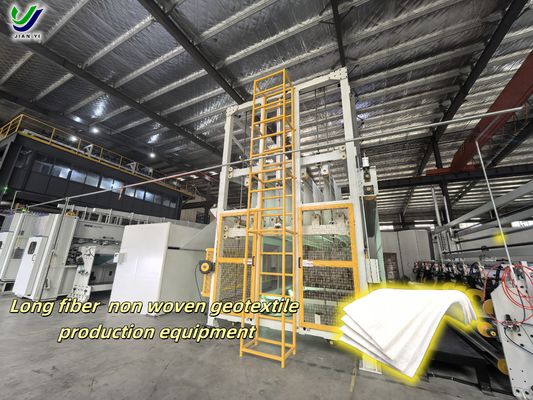 ASTM Standard Long Fiber Geotextile with High Tensile Strength for Road Construction