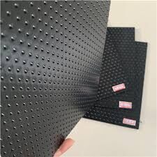 HDPE Columnar Point Geomembrane with Drainage Function and UV Resistance for Sewage Pits (0.5mm-2.5mm Thickness)