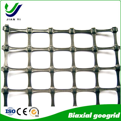 Biaxial Plastic Geogrid with Bidirectional Reinforcement UV Resistance and Strong Carrying Capacity for Foundation Engineering