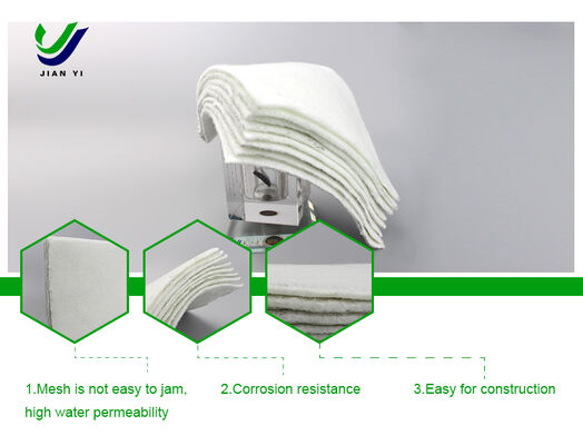 UV Resistant Staple Fiber Geotextile with Excellent Puncture Resistance and High Water Permeability for Road Construction