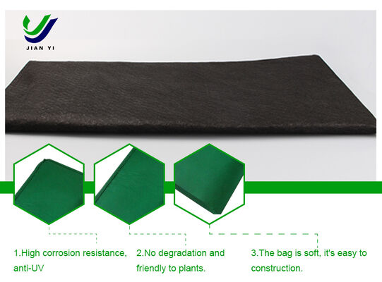 Polyester Fiber Ecological Bag with 4.5KN/M Breaking Strength for Slope Greening and Protection in 80mm x 50mm Size