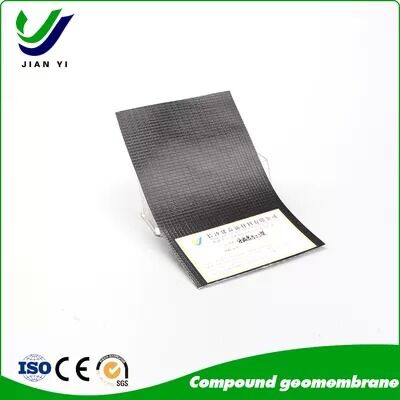 0.2mm-1.0mm Thick HDPE Geocomposite Membrane with 1G1M & 2G1M Configurations for Project Anti-Seepage