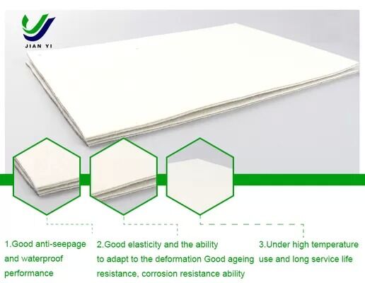 0.2mm-1.0mm Thick HDPE Geocomposite Membrane with 1G1M & 2G1M Configurations for Project Anti-Seepage