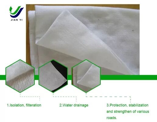 Corrosion and Weather Resistant Customized Drainage Geotextile Filter Fabric for Engineering Filtration