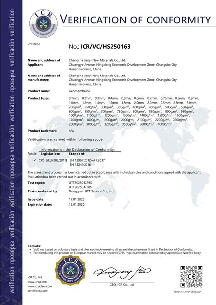 China Hebei Bending Fence Technology Co., Ltd. certification